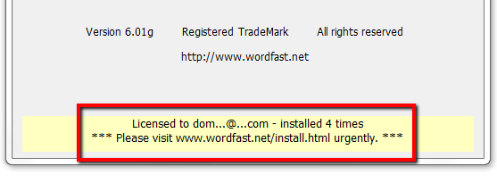 wordfast pro license